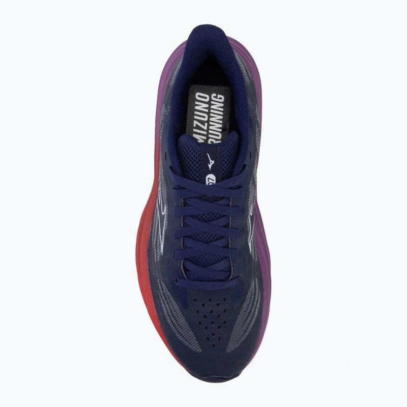 Дамски обувки за бягане Mizuno Wave Skyrise 7 rhodonite/white/tomato puree 5
