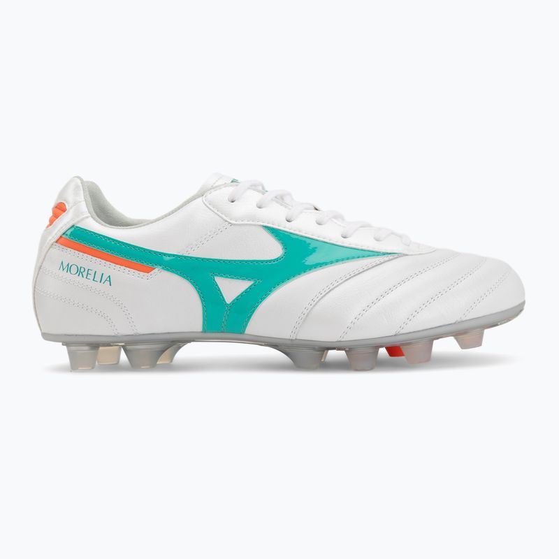 Футболни обувки Mizuno Morelia II Elite FG white/arcadia/lava orange 2