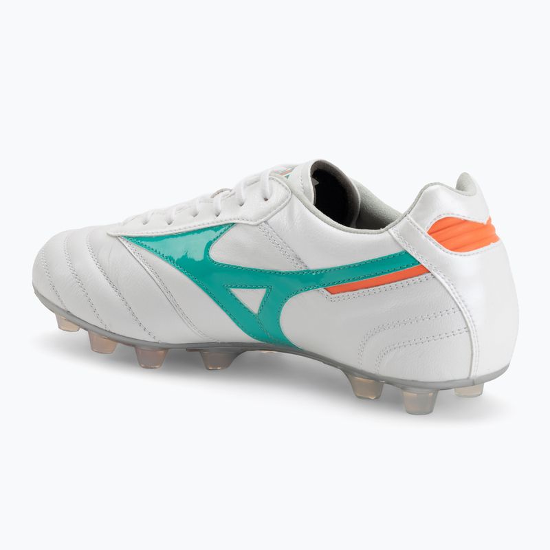 Футболни обувки Mizuno Morelia II Elite FG white/arcadia/lava orange 3
