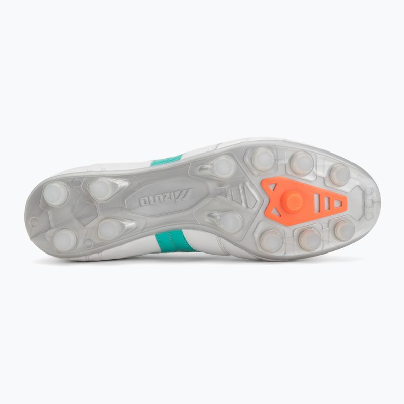 Футболни обувки Mizuno Morelia II Elite FG white/arcadia/lava orange 4