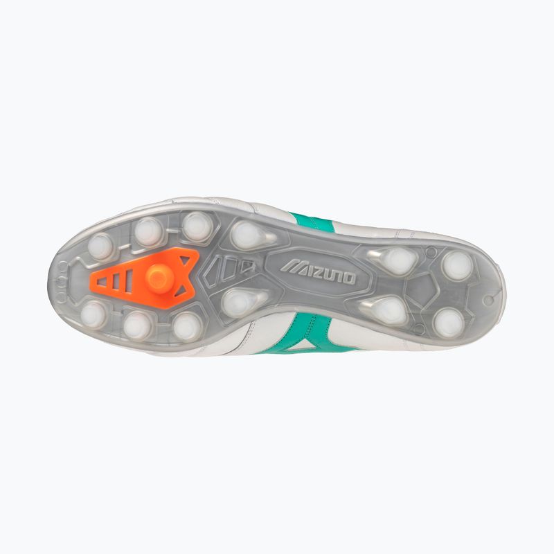 Футболни обувки Mizuno Morelia II Elite FG white/arcadia/lava orange 4