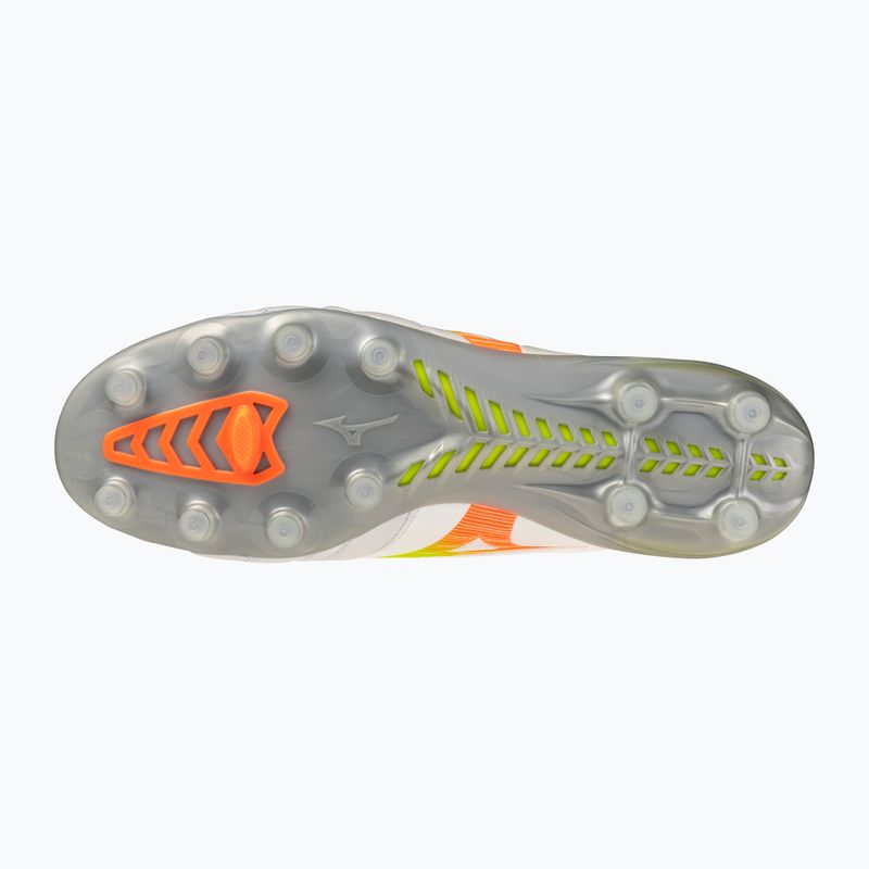 Футболни обувки Mizuno Monarcida Neo III Elite FG white/evening primrose/lava orange 2