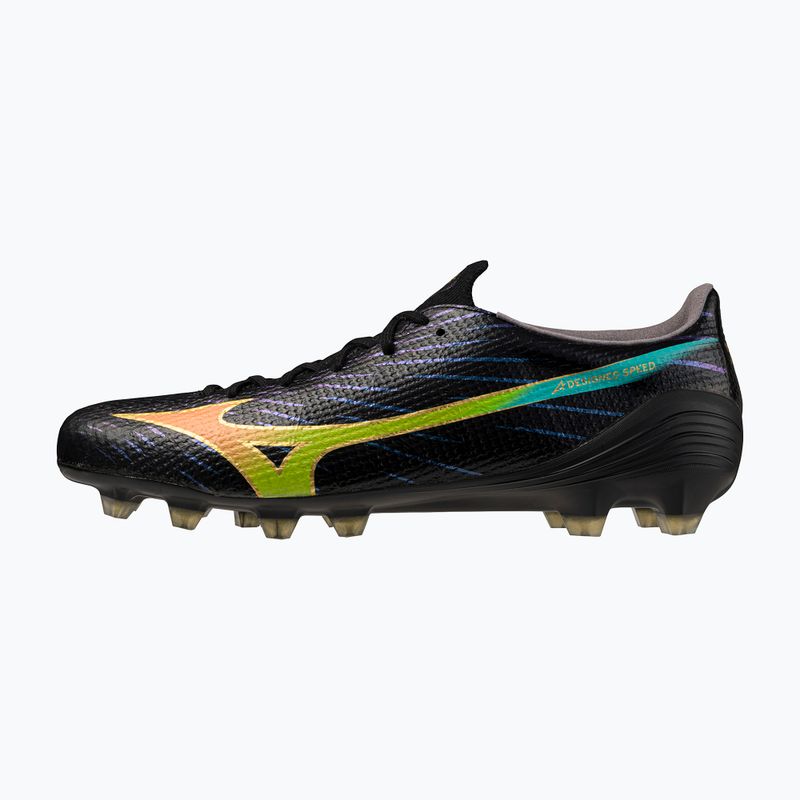 Футболни обувки Mizuno Alpha III Japan FG black/lava orange/evening primrose