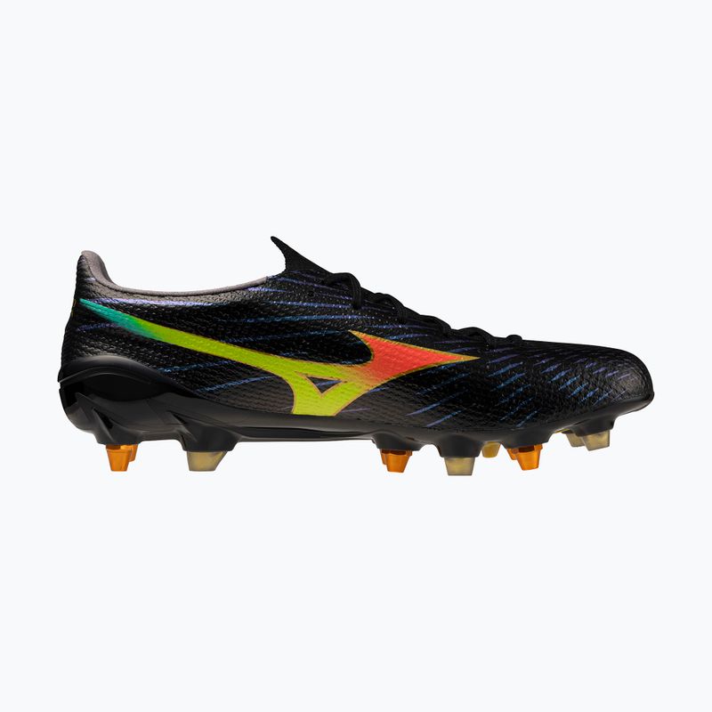 Футболни обувки Mizuno Alfa III Elite Mix black/lava orange/evening primrose 2