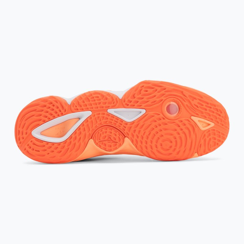 Обувки за волейбол Mizuno Wave Momentum Elite flamingo coral/lava orange/white 4