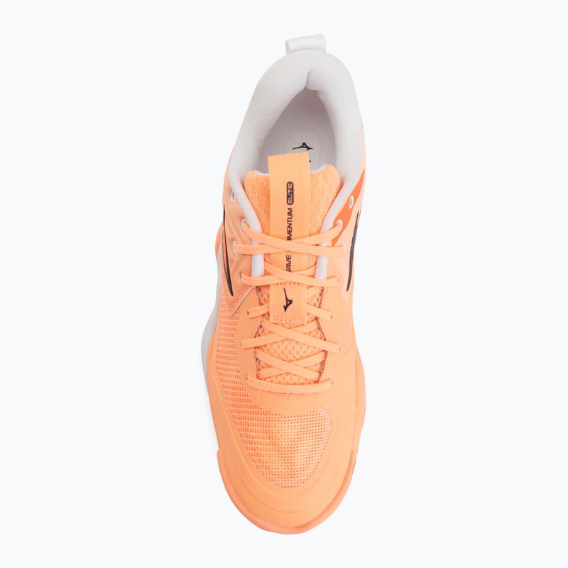 Обувки за волейбол Mizuno Wave Momentum Elite flamingo coral/lava orange/white 5