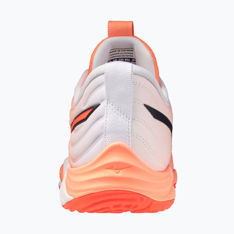 Обувки за волейбол Mizuno Wave Momentum Elite flamingo coral/lava orange/white 3