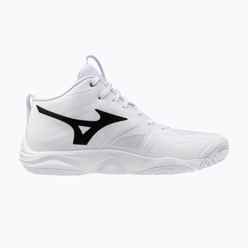 Обувки за волейбол Mizuno Wave Momentum Elite Mid white/metallic gray/black 2