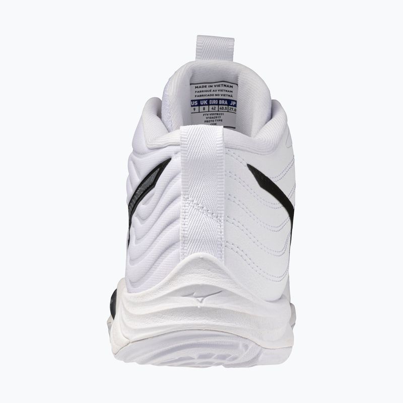 Обувки за волейбол Mizuno Wave Momentum Elite Mid white/metallic gray/black 3