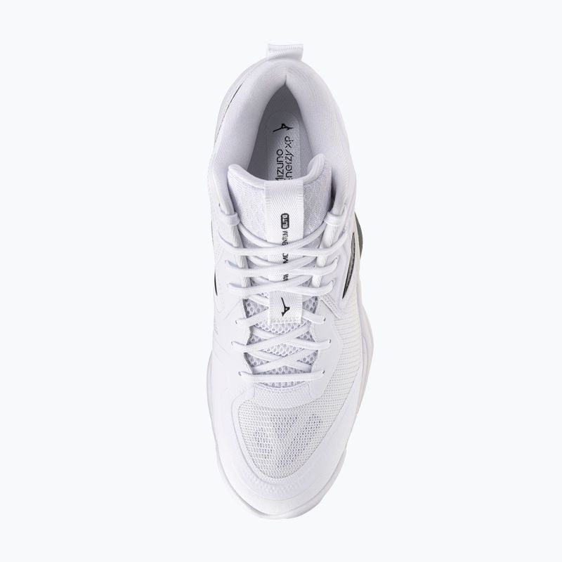 Обувки за волейбол Mizuno Wave Momentum Elite Mid white/metallic gray/black 5