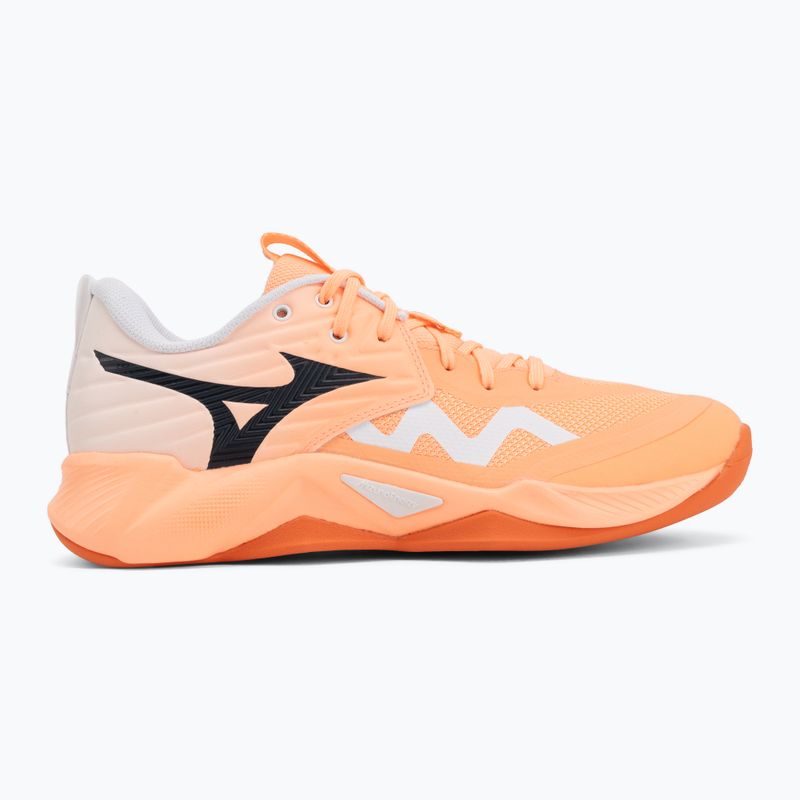 Обувки за волейбол Mizuno Wave Momentum Pro flamingo coral/carbon/white 2