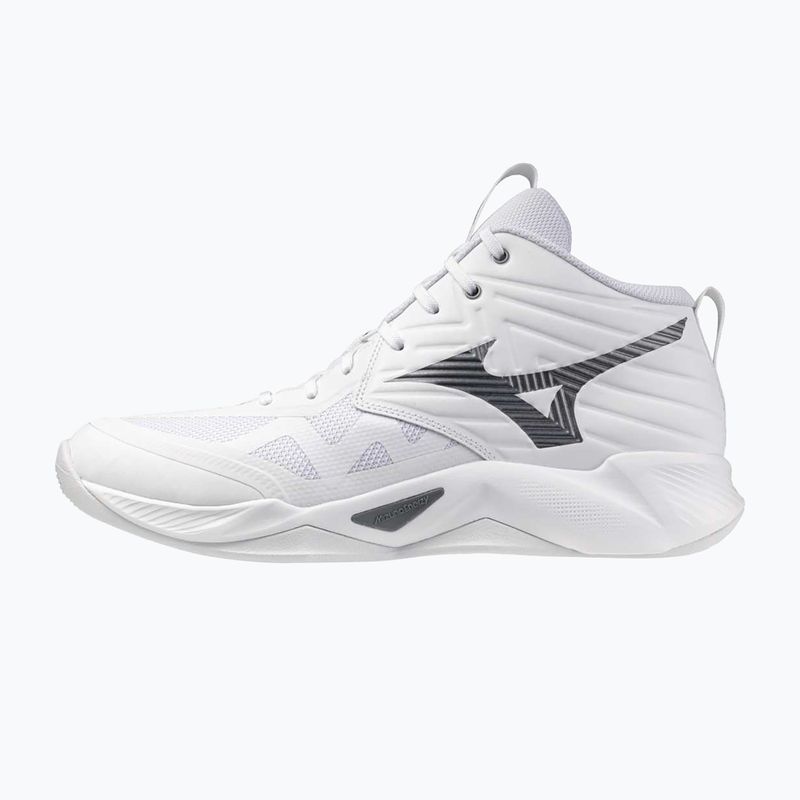 Обувки за волейбол Mizuno Wave Momentum Pro Mid white/metallic gray/black