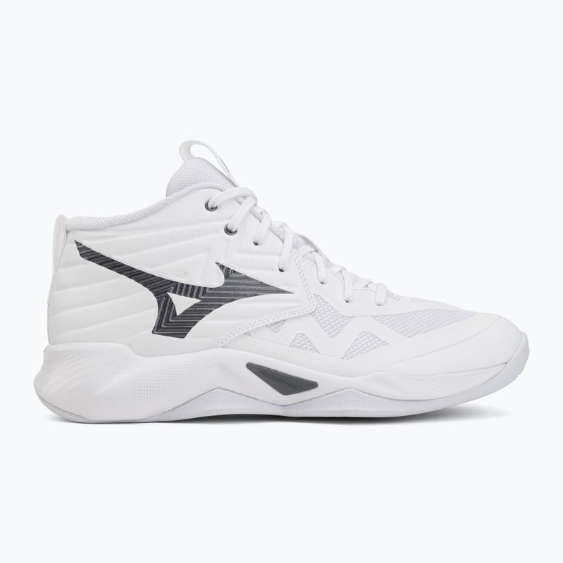 Обувки за волейбол Mizuno Wave Momentum Pro Mid white/metallic gray/black 2