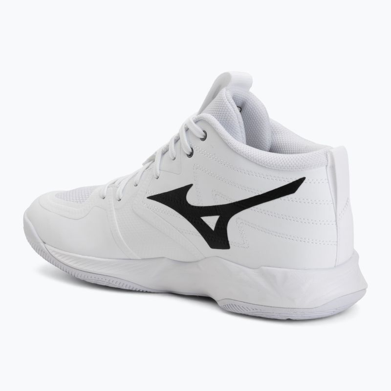 Обувки за волейбол Mizuno Wave Momentum Pro Mid white/metallic gray/black 3