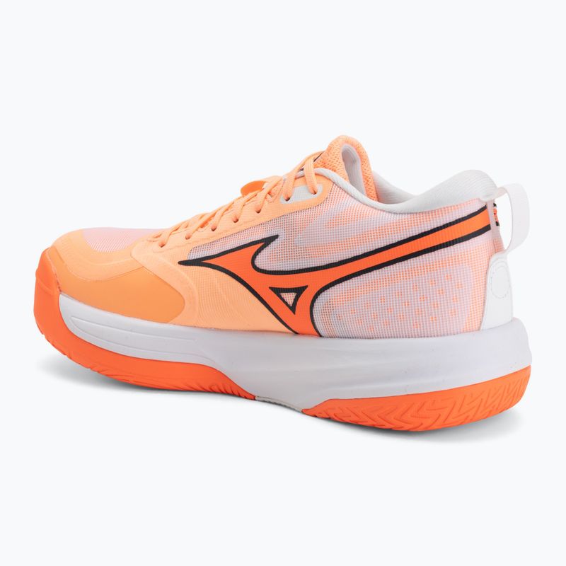 Обувки за волейбол Mizuno Neo Jump flamingo corallava orange/white 3