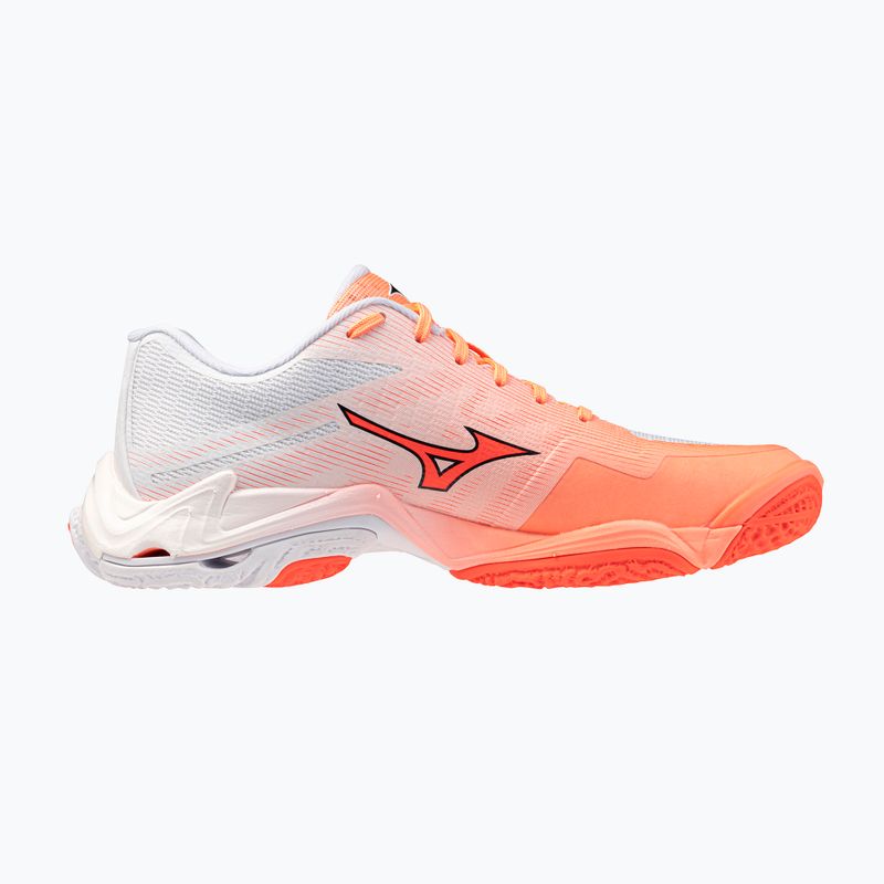 Обувки за волейбол Mizuno Wave Lightning Elite flamingo coral/lava orange/white 2