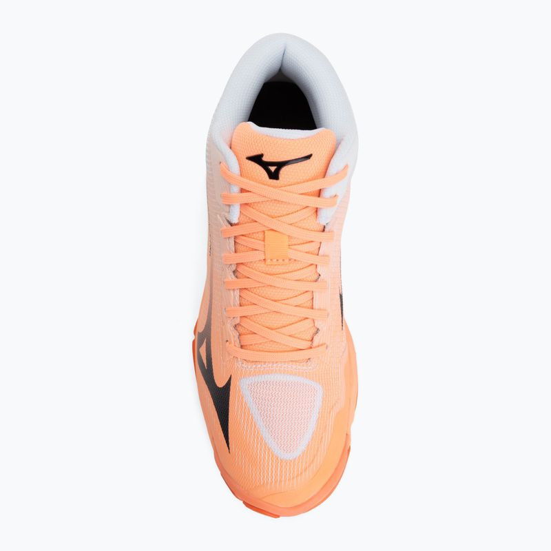 Обувки за волейбол Mizuno Wave Lightning Pro Mid flamingo coral/carbon/white 5