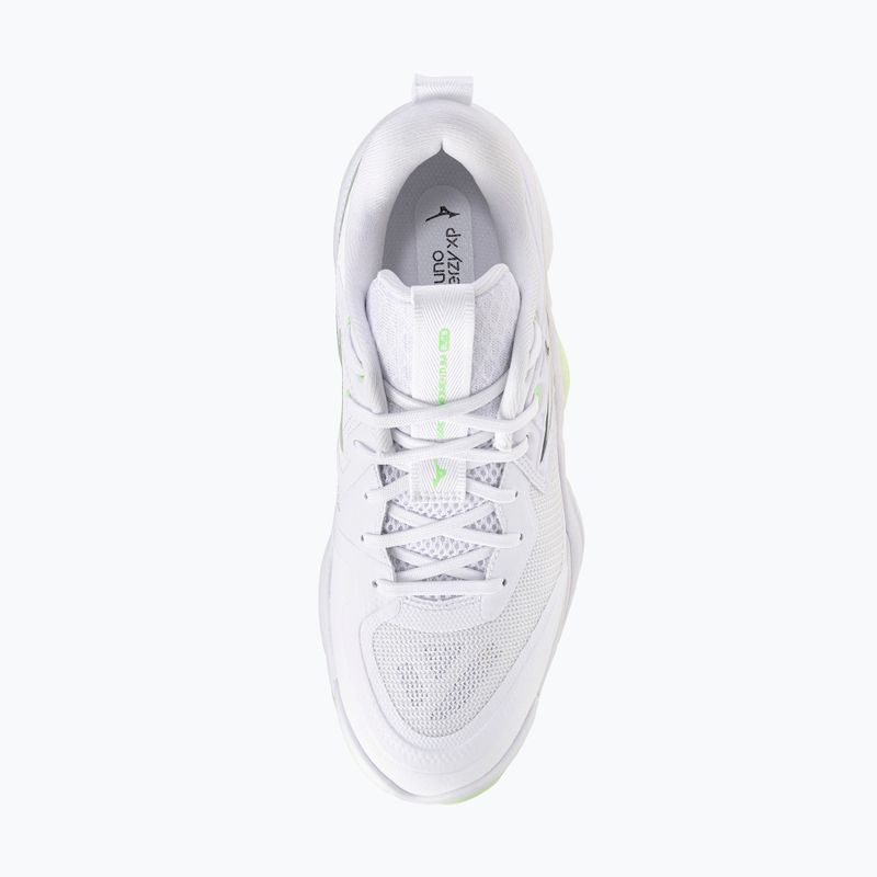 Дамски обувки за волейбол Mizuno Wave Momentum Elite white/balsam green/ambrosia 5