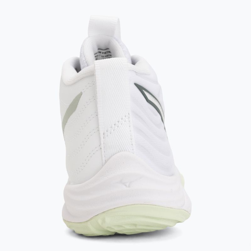 Дамски обувки за волейбол Mizuno Wave Momentum Elite Mid white/balsam green/ambrosia 6