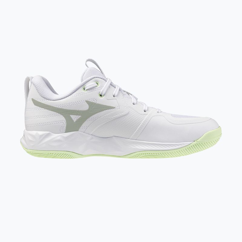 Дамски обувки за волейбол Mizuno Wave Momentum Pro white/aqua gray/ambrosia 2