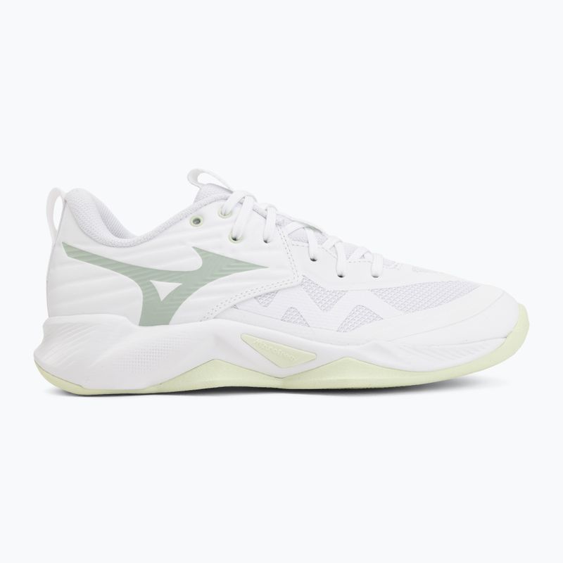 Дамски обувки за волейбол Mizuno Wave Momentum Pro white/aqua gray/ambrosia 2