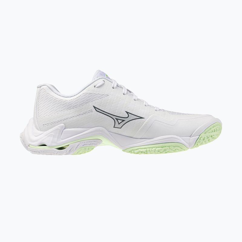 Дамски обувки за волейбол Mizuno Wave Lightning Elite white/balsam green/ambrosia 2