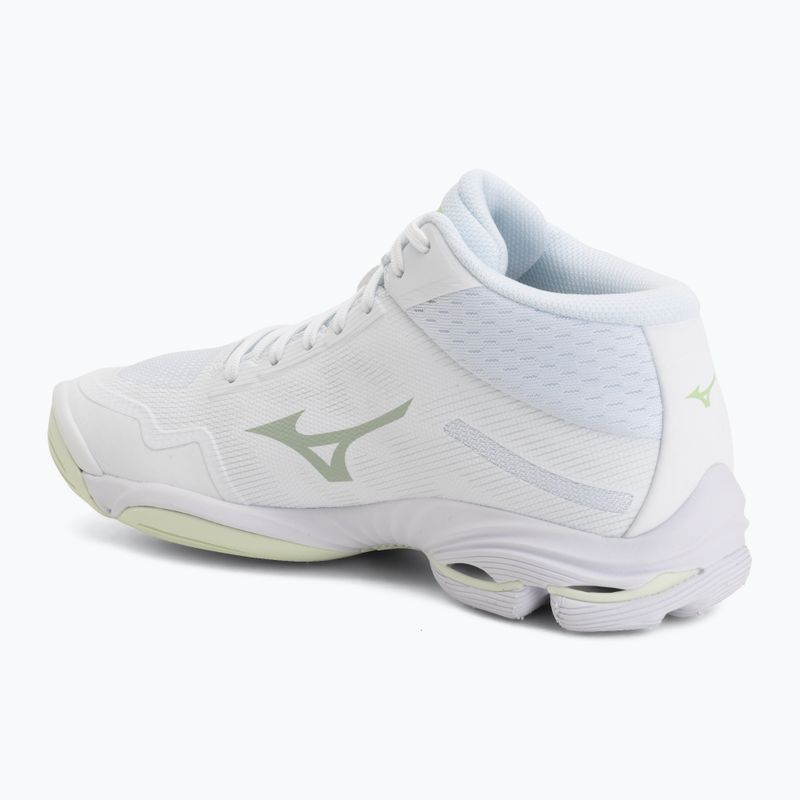 Дамски обувки за волейбол Mizuno Wave Lightning Pro Mid white/aqua gray/ambrosia 3