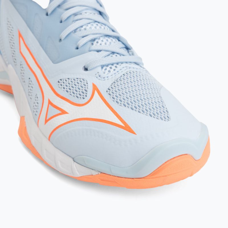 Дамски обувки за хандбал Mizuno Wave Mirage 5 blue finch/white 7