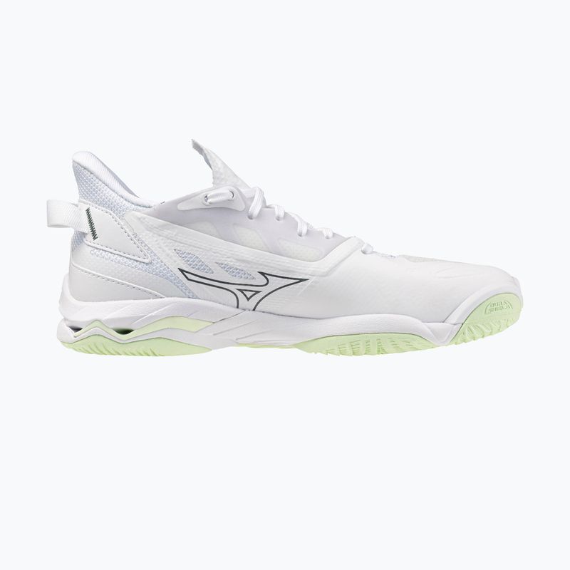 Дамски обувки за хандбал Mizuno Wave Mirage 5 white/balsam green 2
