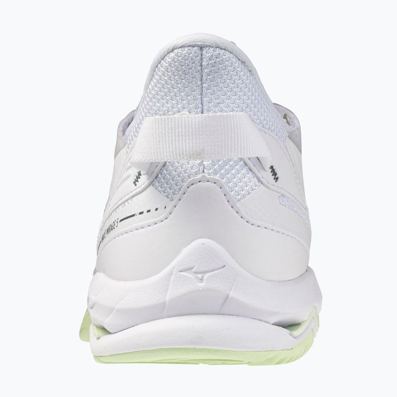 Дамски обувки за хандбал Mizuno Wave Mirage 5 white/balsam green 3