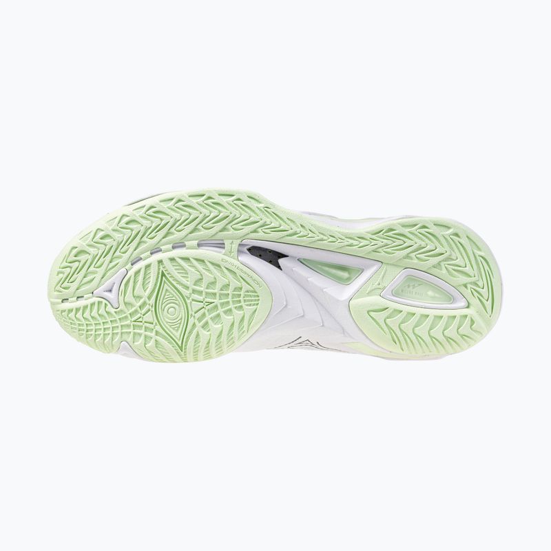 Дамски обувки за хандбал Mizuno Wave Mirage 5 white/balsam green 4