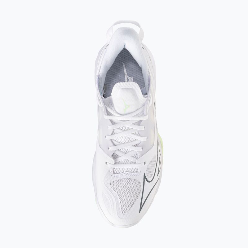 Дамски обувки за хандбал Mizuno Wave Mirage 5 white/balsam green 5