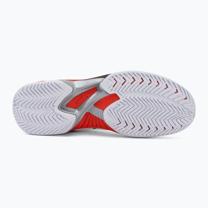 Мъжки обувки за тенис Mizuno Wave Exceed Court AC white/insignia blue/orange 4