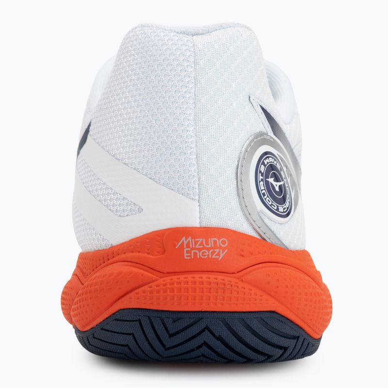 Мъжки обувки за тенис Mizuno Wave Enforce Court 2 AC white/insignia blue/orange 6