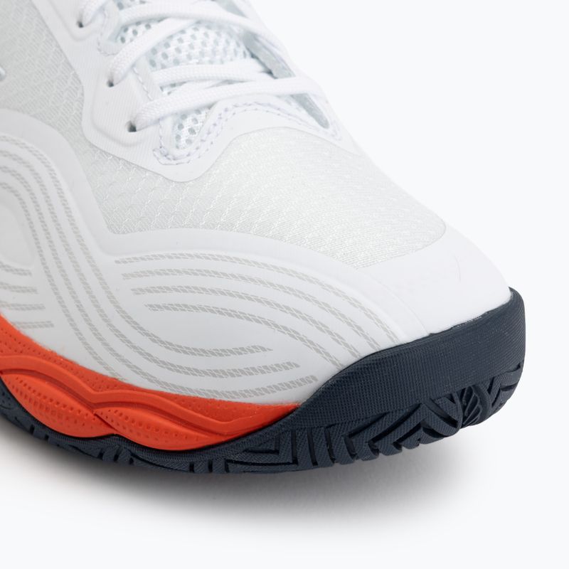 Мъжки обувки за тенис Mizuno Wave Enforce Court 2 AC white/insignia blue/orange 7