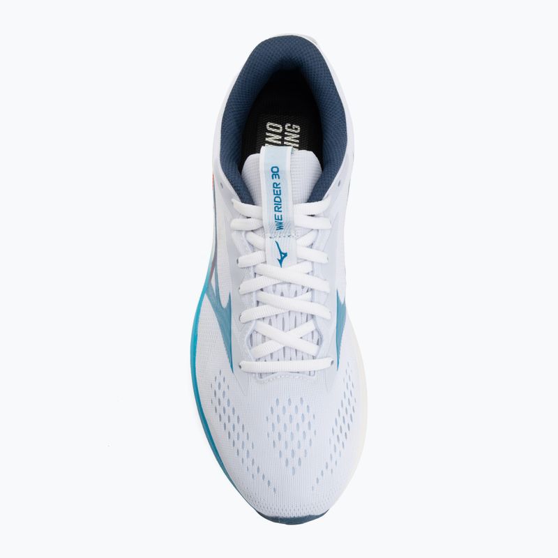 Мъжки обувки за бягане  Mizuno Wave Rider 30 white/blue jewel/orange 5