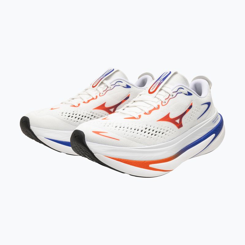 Мъжки обувки за бягане Mizuno Sky Prime gf white/orange/royal blue 6