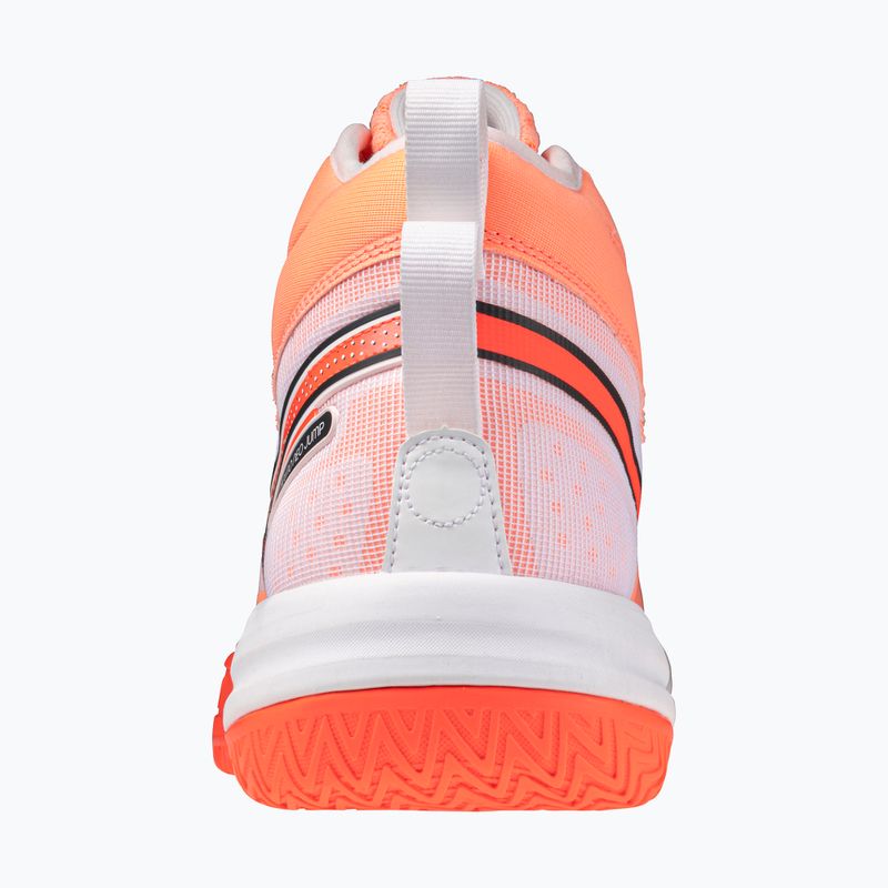 Обувки за волейбол Mizuno Neo Jump Mid flamingo coral/lava orange/white 3