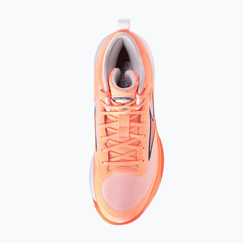 Обувки за волейбол Mizuno Neo Jump Mid flamingo coral/lava orange/white 5