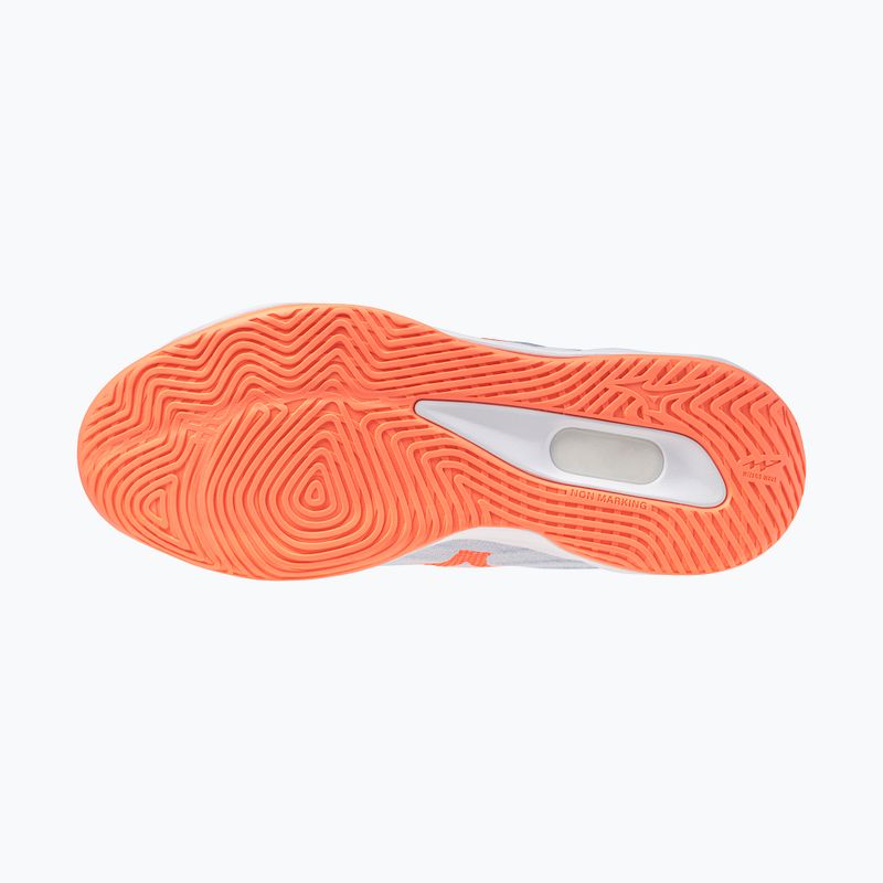 Дамски обувки за волейбол Mizuno Wave Luminous Elite blue finch/lava orange/flamingo coral 4