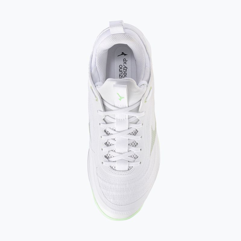 Дамски обувки за волейбол Mizuno Wave Luminous Elite white/aqua gray/ambrosia 5