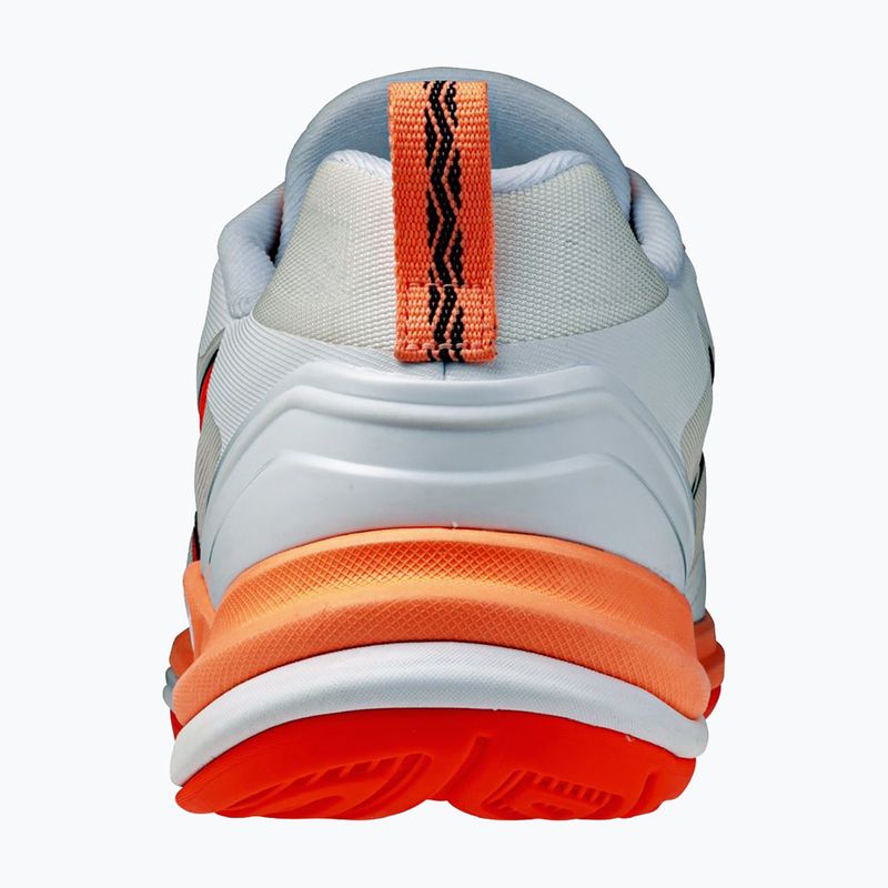 Обувки за хандбал Mizuno Wave Stealth Elite white/lava orange 3