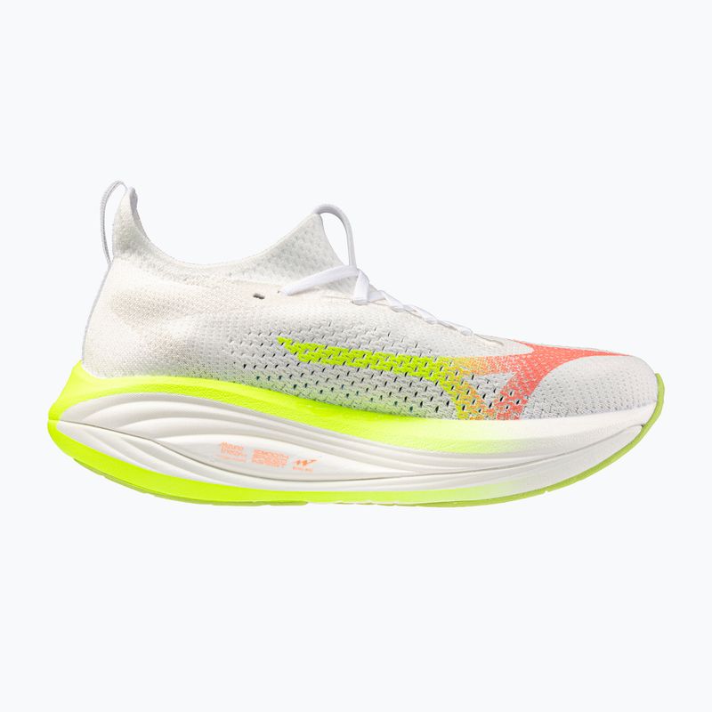 Дамски обувки за бягане Mizuno Neo Vista 3 white/flamingo coral/lime pulp 2