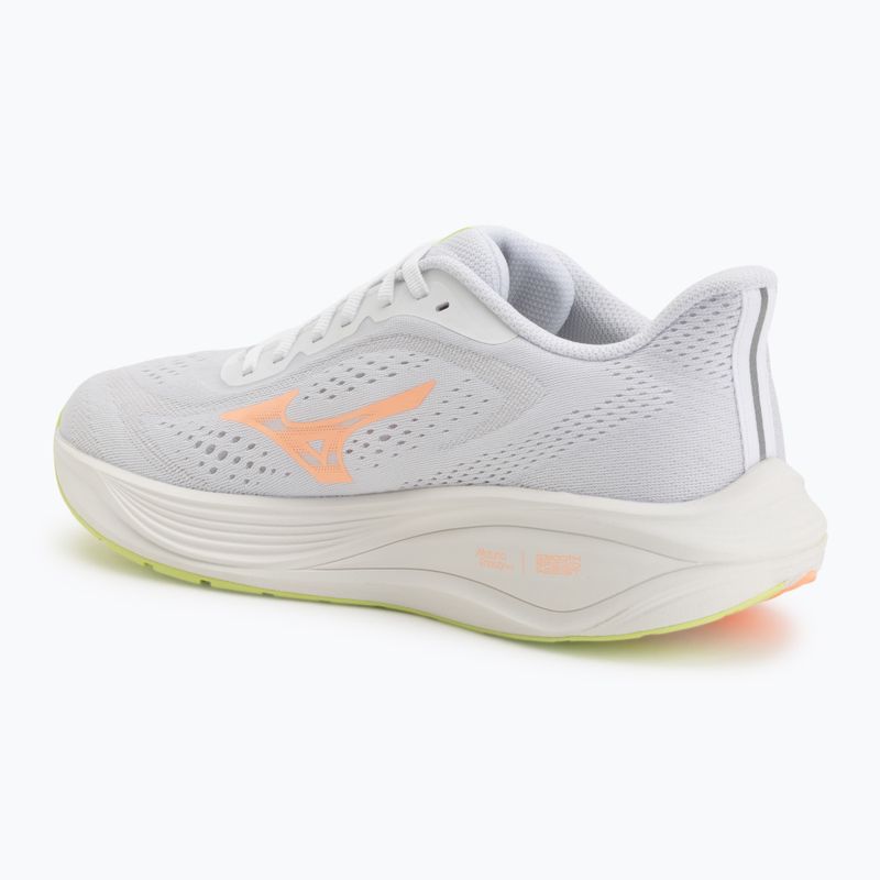 Дамски обувки за бягане Mizuno Neo Cosmo 2 white/flamingo coral/lime pulp 3