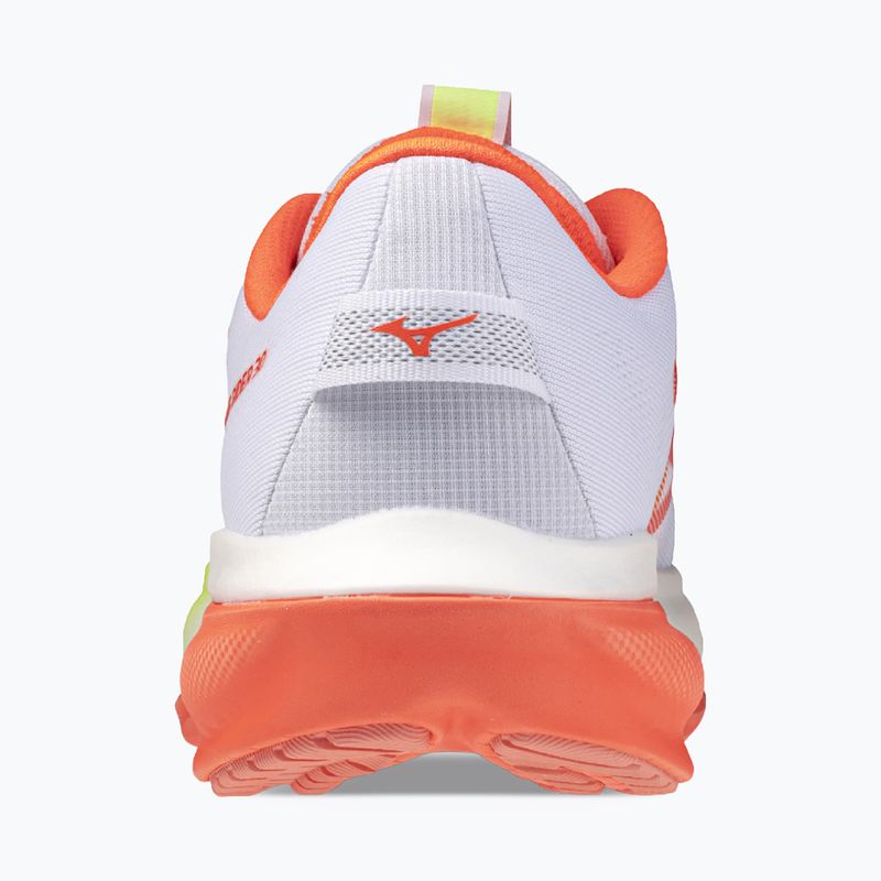 Дамски обувки за бягане Mizuno Wave Rider 30 white/flamingo coral/lime pulp 5