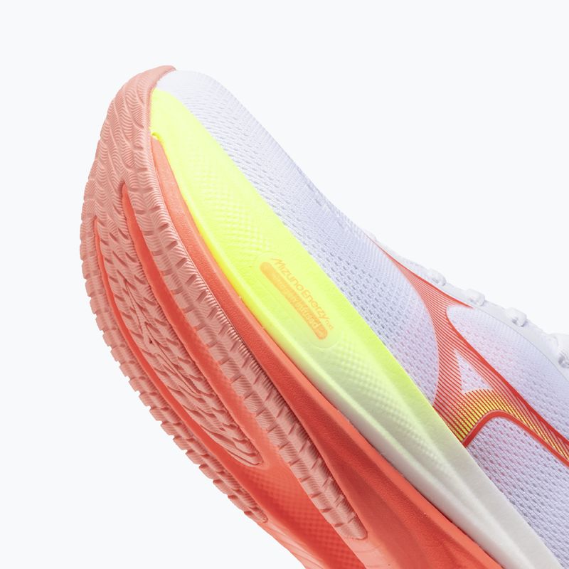 Дамски обувки за бягане Mizuno Wave Rider 30 white/flamingo coral/lime pulp 8