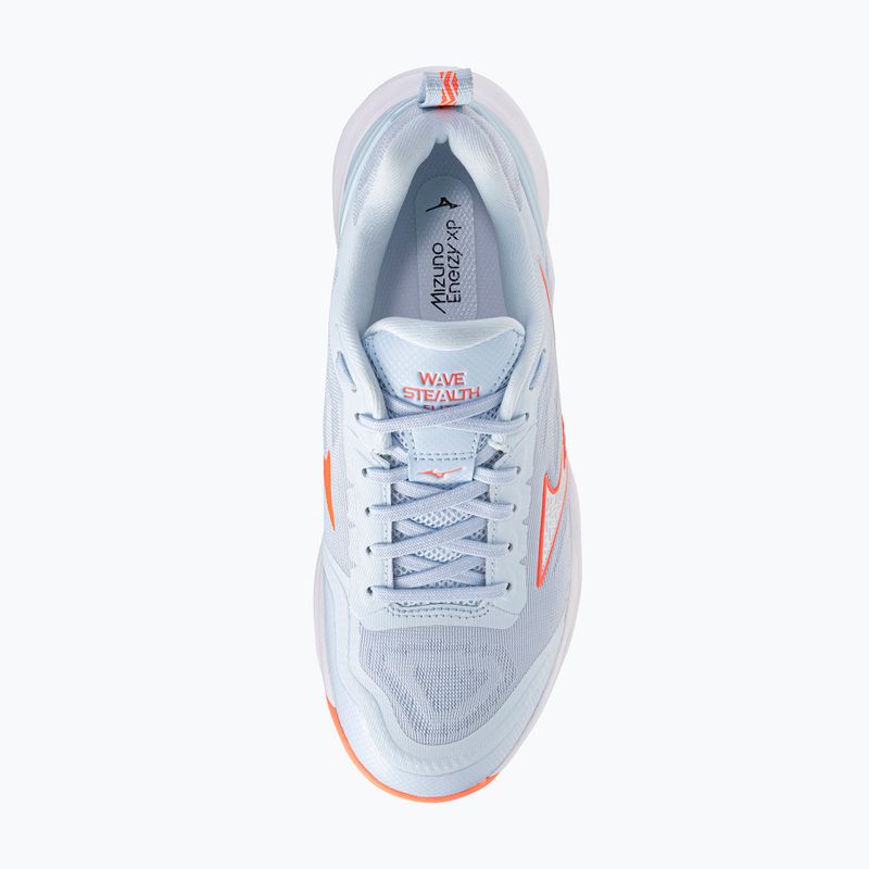 Дамски обувки за хандбал Mizuno Wave Stealth Elite blue finch/white 5