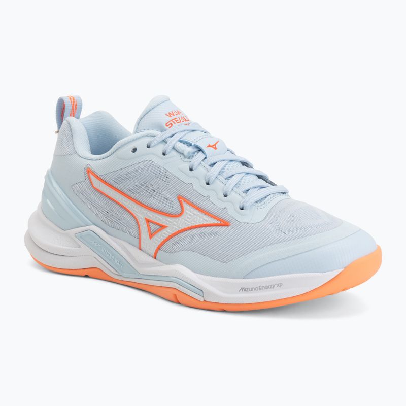 Дамски обувки за хандбал Mizuno Wave Stealth Elite blue finch/white