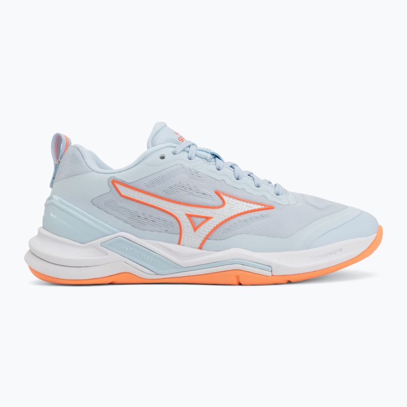 Дамски обувки за хандбал Mizuno Wave Stealth Elite blue finch/white 2