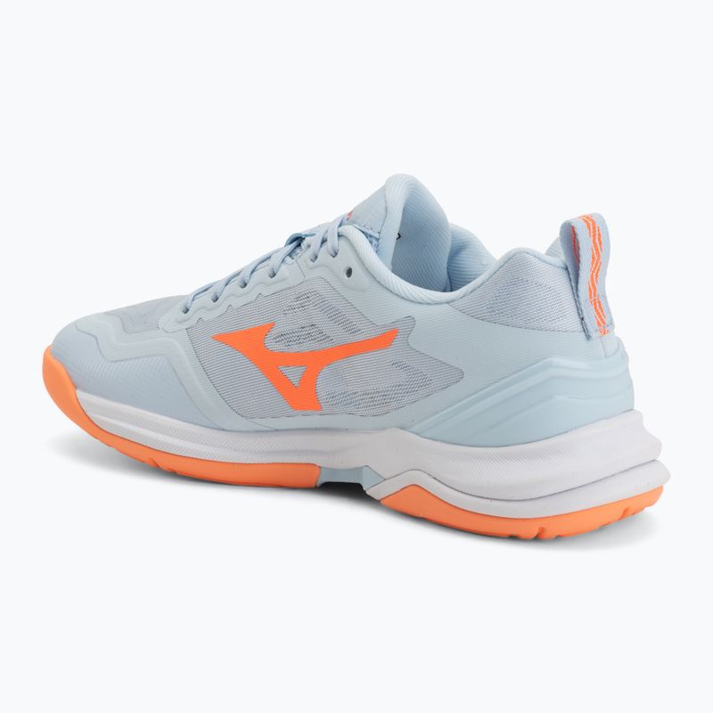 Дамски обувки за хандбал Mizuno Wave Stealth Elite blue finch/white 3